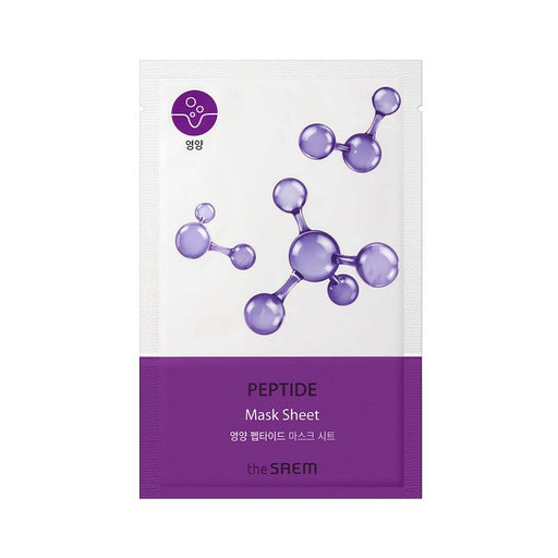 Máscara de Folha de Péptidos Bio Solution_PEPTIDOS_20g - The Saem - 1