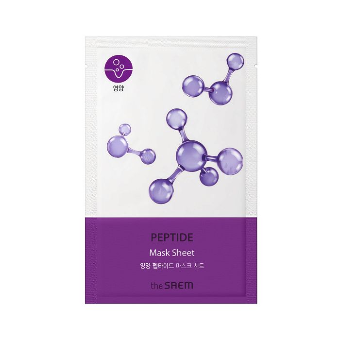 Máscara de Folha de Péptidos Bio Solution_PEPTIDOS_20g - The Saem - 1
