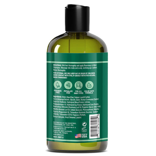 Shampoo Fortificante de Alecrim e Hortelã 355ml - Difeel - 2