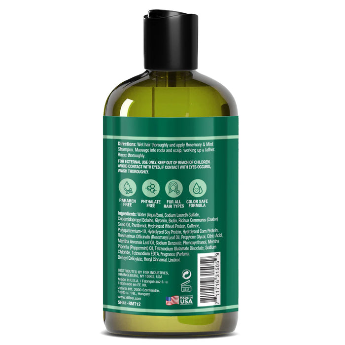 Shampoo Fortificante de Alecrim e Hortelã 355ml - Difeel - 2