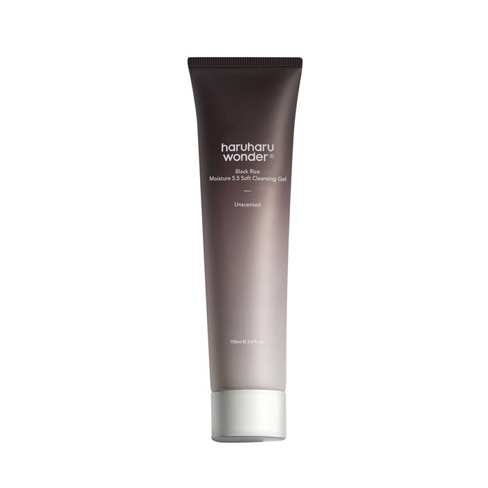 Black Rice Moisture 5.5 Soft Cleansing Gel - Unscented - 100 ml - Haruharu Wonder - 1