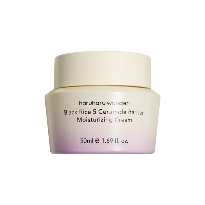 Black Rice 5 Ceramide Barrier Moisturizing Cream - Unscented - 50 ml - Haruharu Wonder - 1