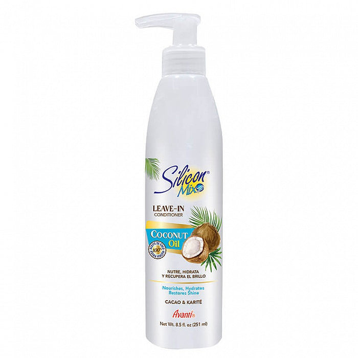 Leave In Condicionador sem Enxágue Óleo de Coco - 251ml - Silicon Mix - 1