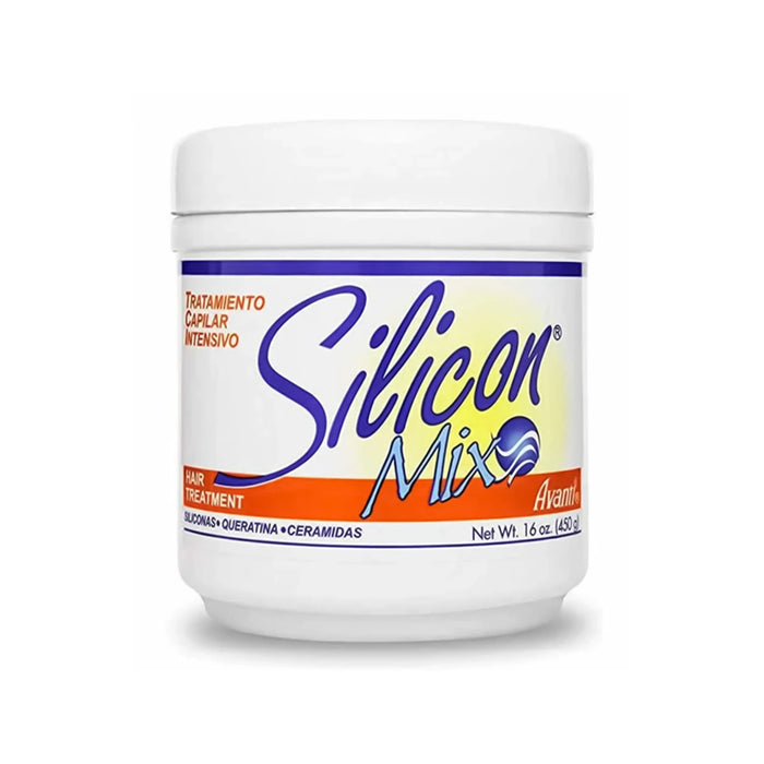 Tratamento Capilar Reparação Intensiva para Cabelo Seco e Quebradiço - Silicon Mix : 450 gr - 1