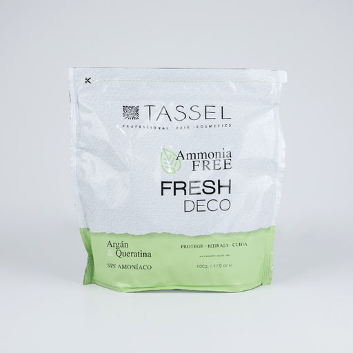 Descoloração sem Amônia 500 gr - Óleo de Argan e Queratina - Tassel - 1