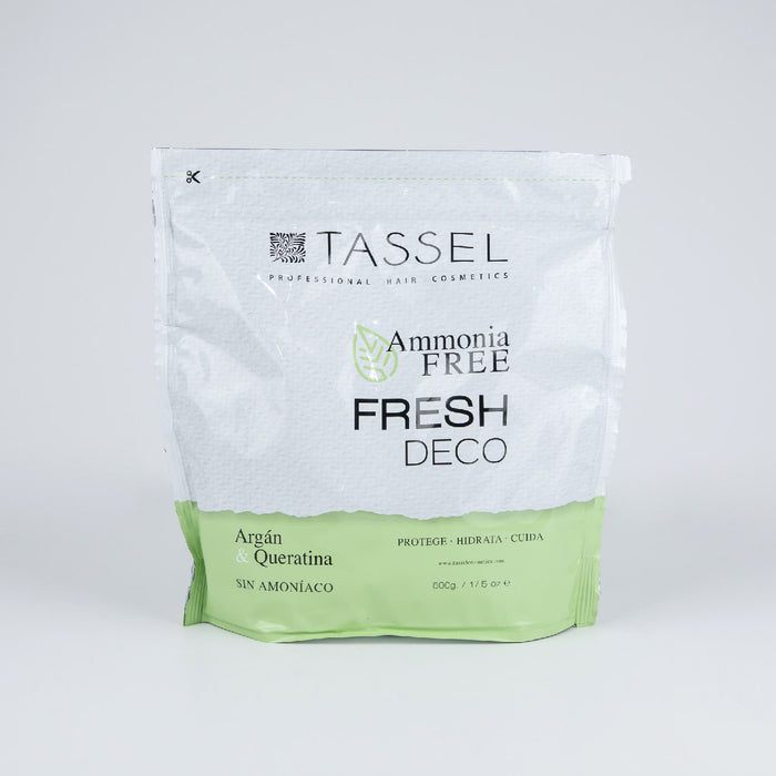 Descoloração sem Amônia 500 gr - Óleo de Argan e Queratina - Tassel - 1