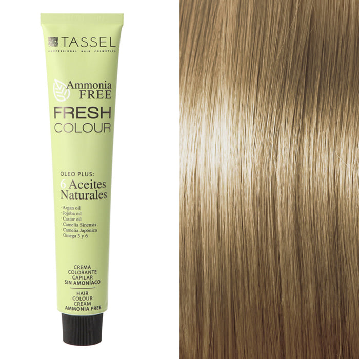 Tinta Fresh Colour sem Amônia 100ml - Tassel : 9.1 - Rubio muy claro ceniza - 1