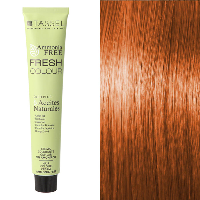 Tinta Fresh Colour sem Amônia 100ml - Tassel : 9.4 Rubio muy claro cobre - 1