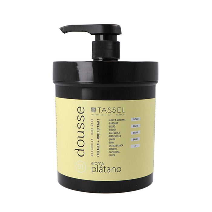 Máscara Capilar Dousse Banana - 1000 ml - Tassel | Nutrição e Reparação Intensiva - Tassel - 1