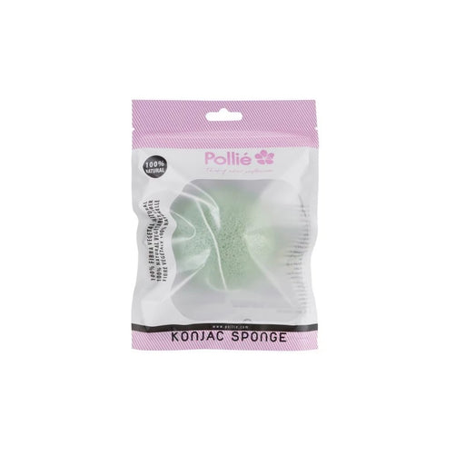 Esponja Konjac Aloe Vera Natural - 1 unidade - Pollié - 2