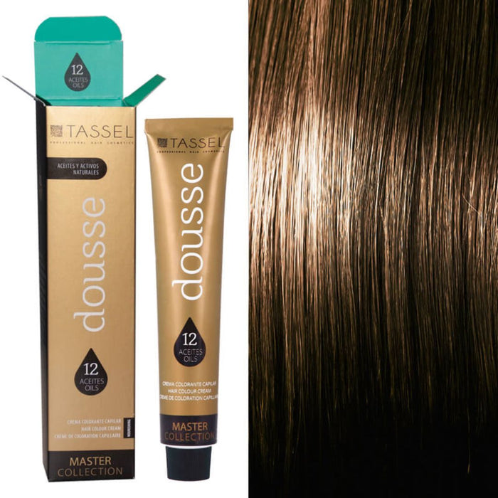 Tonalidade Tassel Dousse Master Collection - 100 ml | 11 tons Base com 12 Óleos Essenciais - Tassel : 7.83 - RUBIO MEDIO MARRON DORADO - 1
