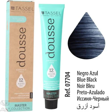 Tonalidade Tassel Dousse Master Collection - 100 ml | 11 tons Base com 12 Óleos Essenciais - Tassel : 1.1 Negro Azulado - 1