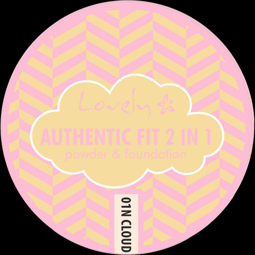 Maquiagem e Pó 2 em 1 Authentic Fit - Lovely - 1