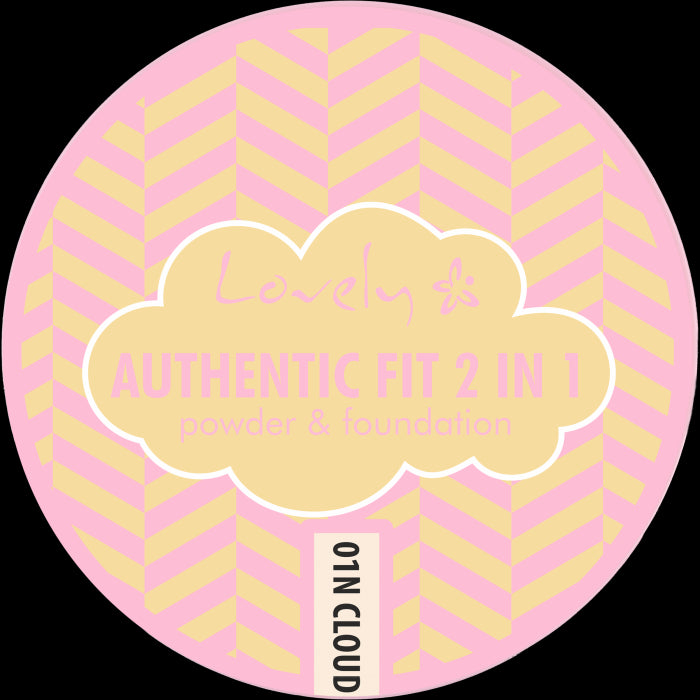 Maquiagem e Pó 2 em 1 Authentic Fit - Lovely - 1