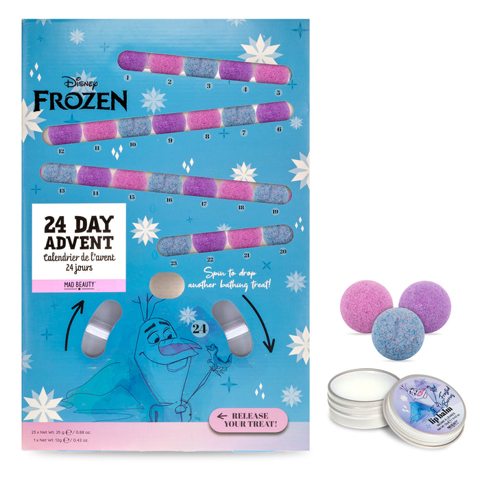 Calendário do Advento Frozen Snowball - Mad Beauty - 1