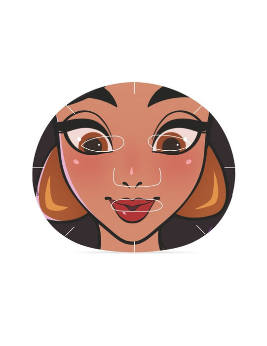 Máscara Facial Disney Princess Express Yourself 25ml - Mad Beauty : Jazmín - 1