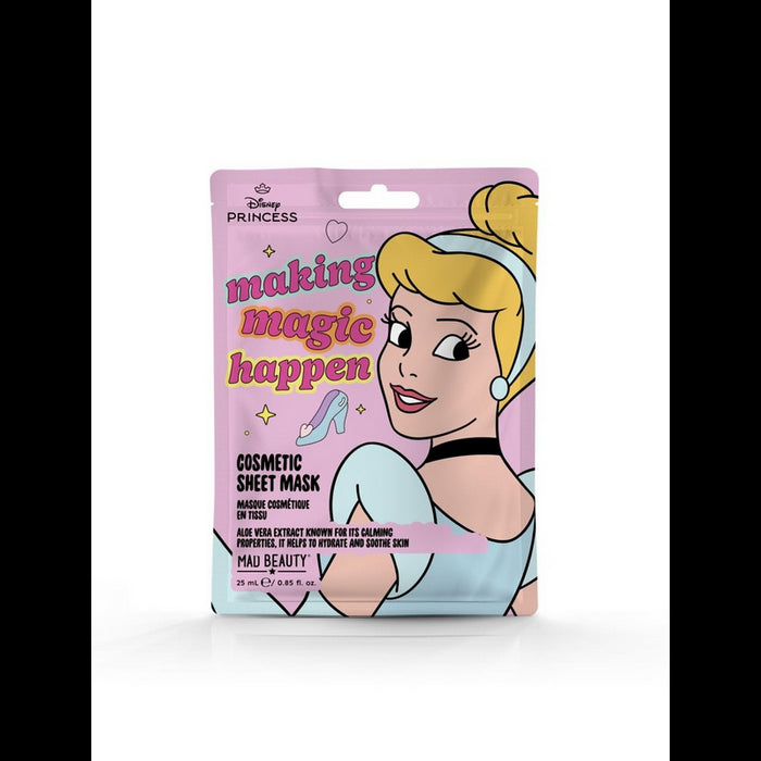 Máscara Facial Disney Princess Express Yourself 25ml - Mad Beauty : Cenicienta - 2