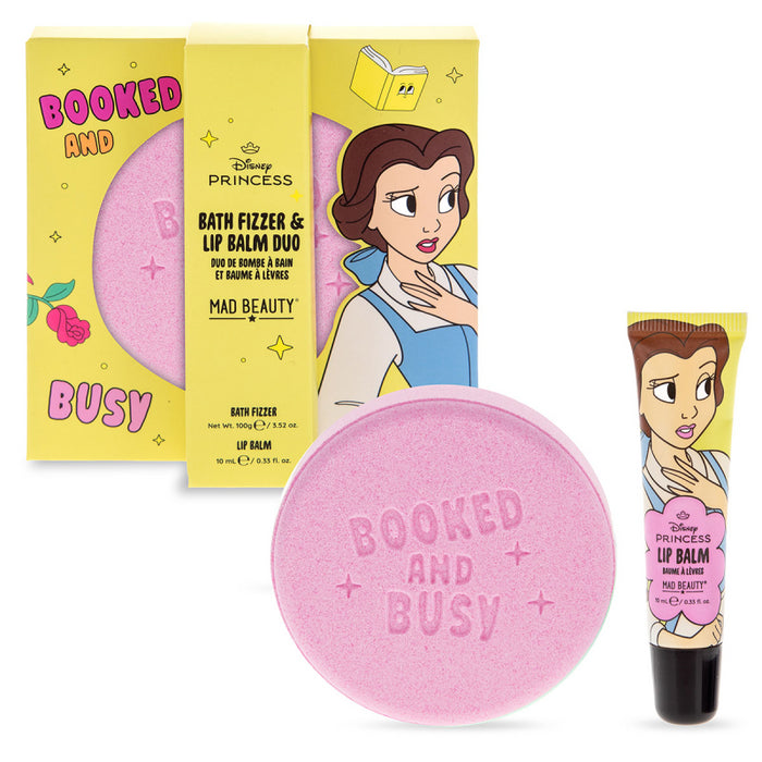Conjunto de Bomba de Banho e Bálsamo Labial Princess Express Yourself - Mad Beauty : Bella - 1