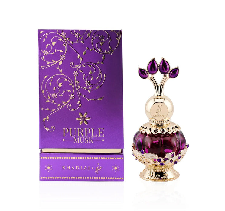 Óleo Perfumado Purple Musk 20ml - Khadlaj - 1