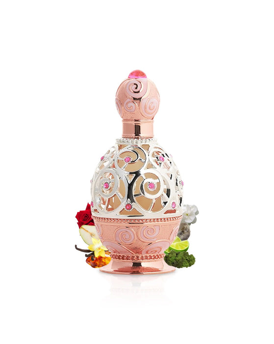 Óleo perfumado Haneen Rosegold 20ml - Khadlaj - 2