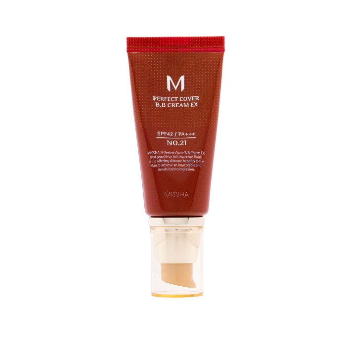BB Cream M Perfect Cover Ex Spf42 Pa+++ 50 ml - Missha : 21 - 1