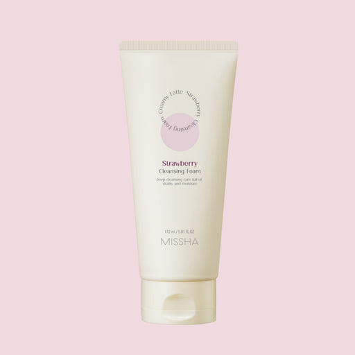 Espuma de Limpeza Morango Creamy Latte - Missha - 2