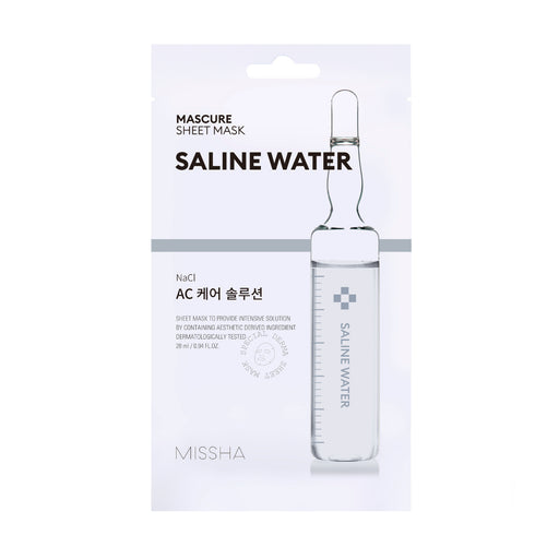 Máscara Facial Água Salina - Solução AC Care - Missha - 1
