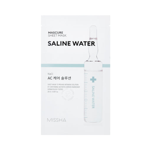 Máscara Facial Água Salina - Solução AC Care - Missha - 1