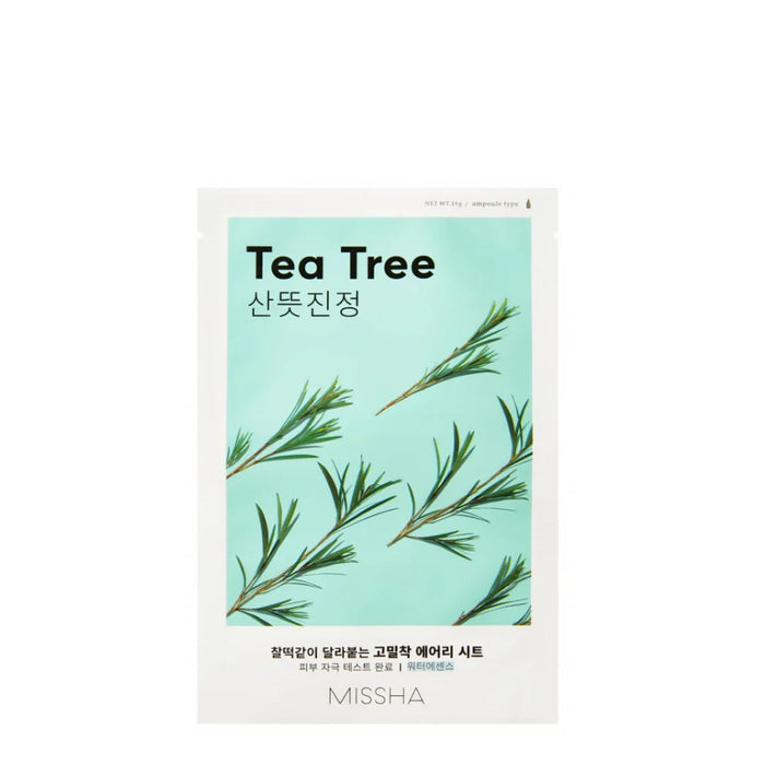 Máscara Facial Airy Fit Tea Tree - Missha - 1
