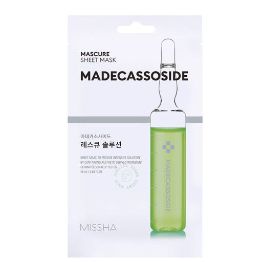 Máscara Facial Rescue Solution - Madecasoside - Missha - 1