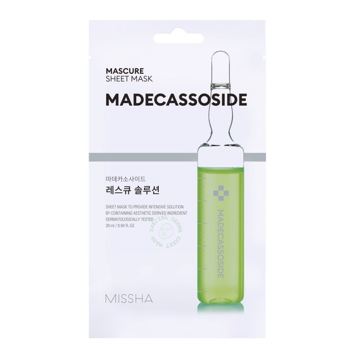 Máscara Facial Rescue Solution - Madecasoside - Missha - 1