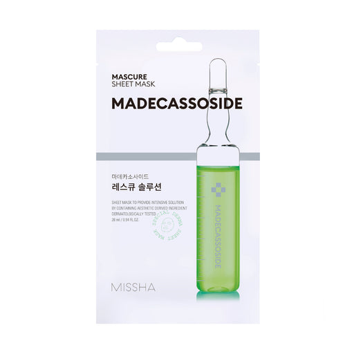 Máscara Facial Rescue Solution - Madecasoside - Missha - 1