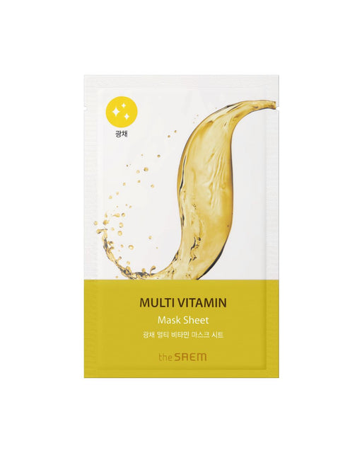 Máscara Iluminadora Multi vitaminas - Bio Solução - The Saem - 1