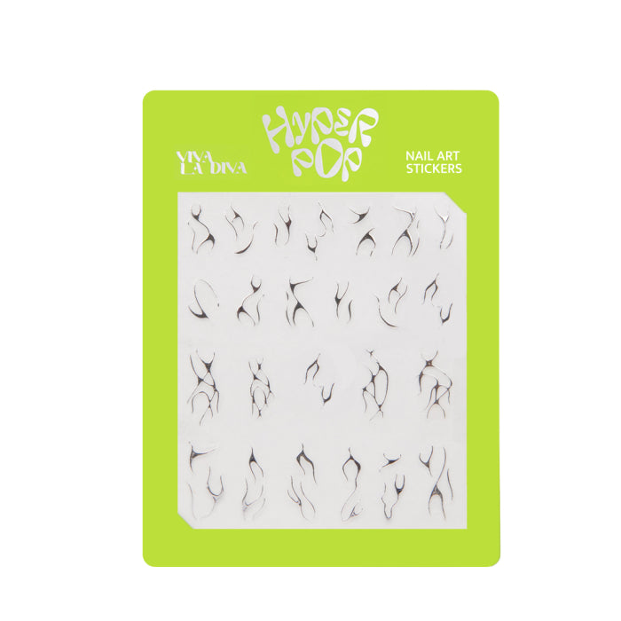 Viva la Diva - Hyperpop Nail Art Stickers - Lámina adhesiva - Viva la Diva - 1