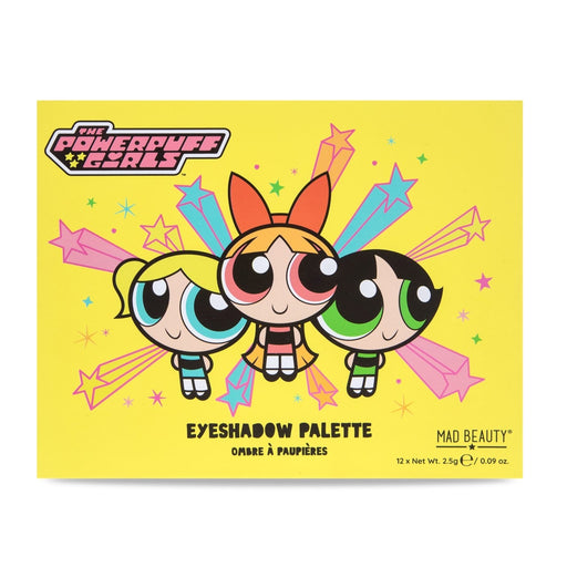 Paleta de sombras de ojos Powerpuff Girls Super Cute - Mad Beauty - 1