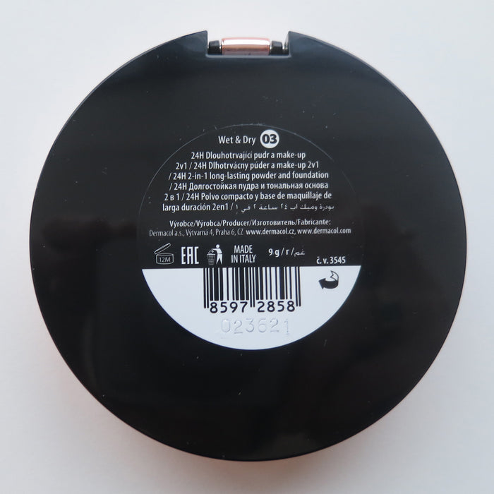 Dermacol 24h Pó e base de longa duração - Dermacol : 03 - 2