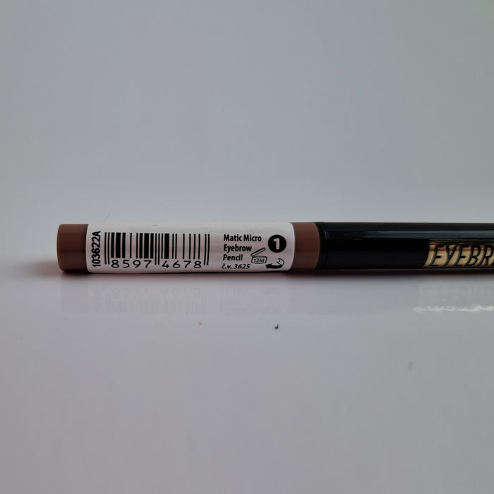 Lápis de sobrancelha automático Dermacol Eyebrow Micro Styler - Dermacol : 01 - 2