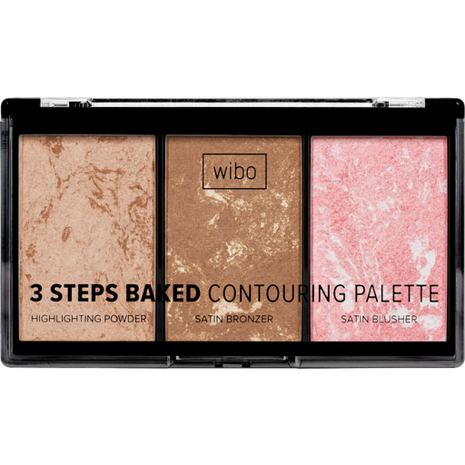 Paleta de Contorno Wibo 3 Steps Baked - Wibo - 1