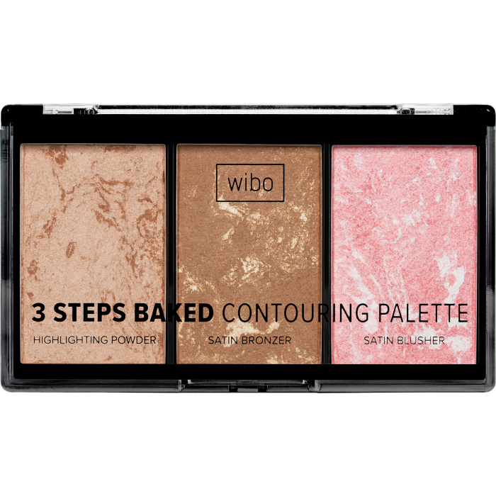 Paleta de Contorno Wibo 3 Steps Baked - Wibo - 1