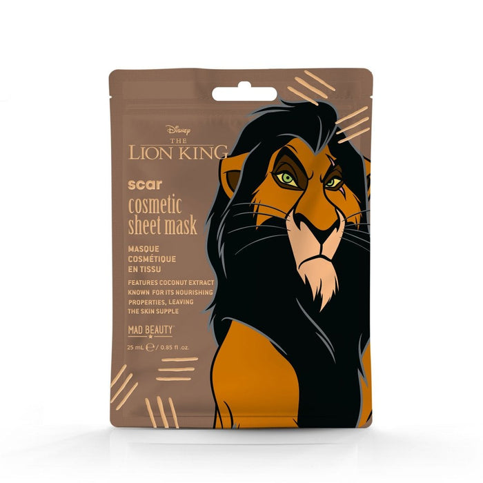 Máscara de folha Mad Beauty Lion King Scar - Mad Beauty - 1