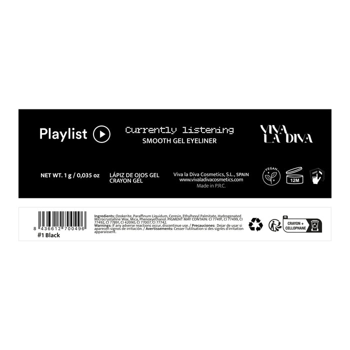 Viva la Diva Playlist Delineador em gel suave - Viva la Diva - 1