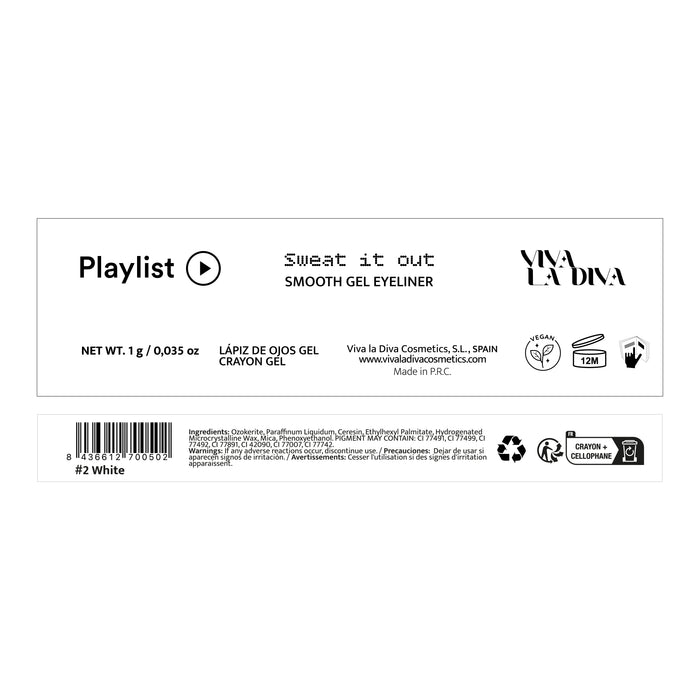 Viva la Diva Playlist Delineador em gel suave - Viva la Diva : Sweat It out - 1