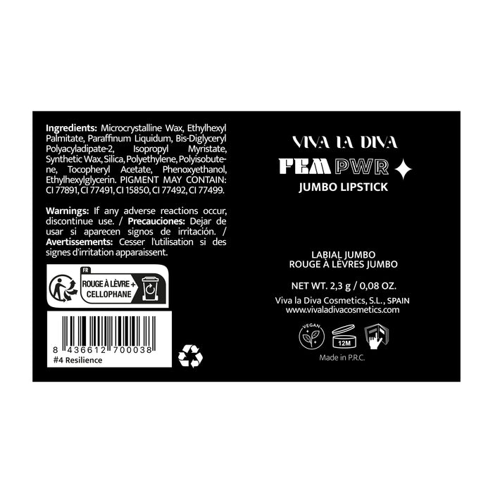 Batom Jumbo Viva la Diva Fem-power - Viva la Diva : Resilience - 1
