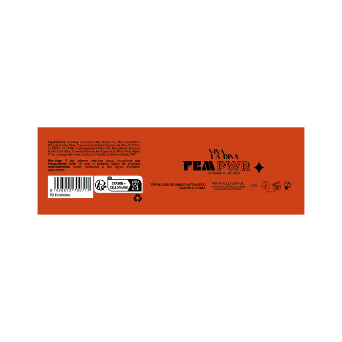 Delineador labial automático Viva la Diva Fem-power - Viva la Diva : Feminine - 1