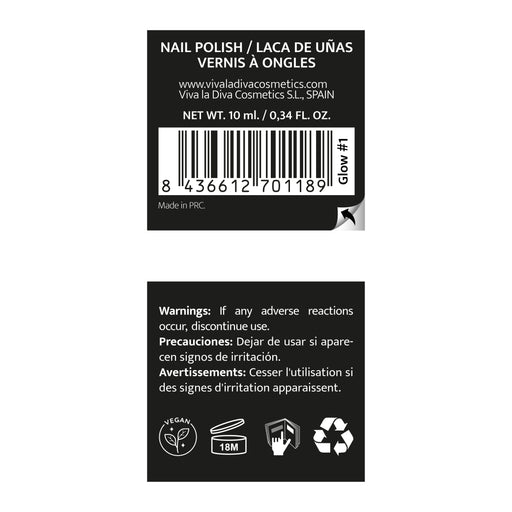 Viva o esmalte Diva Glow - Viva la Diva - 1