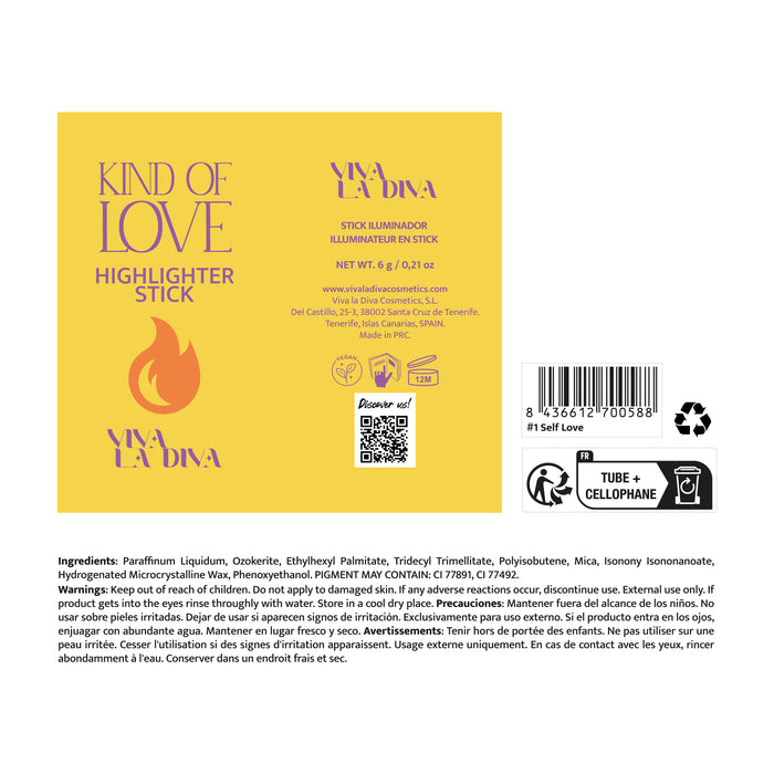 Viva la Diva Kind of Love em bastão iluminador - Viva la Diva : Self Love - 1