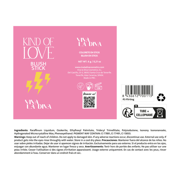 Viva la Diva Blush em bastão Kind of Love - Viva la Diva : Fuck Buddy - 1