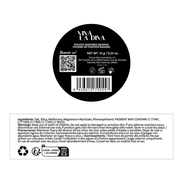 Viva a Diva Ex-perience Pó Fixador - Ghosting - Viva la Diva : Polvos Banana Heartbroken - 1