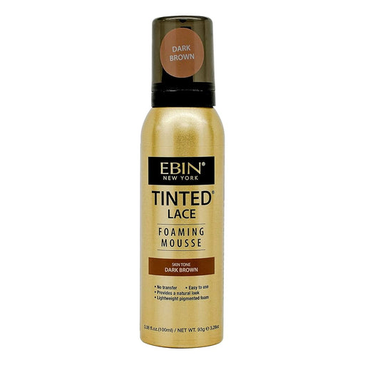 Mousse Espumosa com Renda Tonalizada 100 ml - Ebin New York : Dark Brown - 1