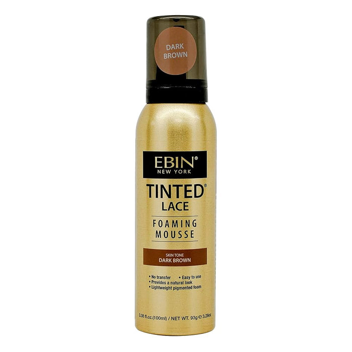 Mousse Espumosa com Renda Tonalizada 100 ml - Ebin New York : Dark Brown - 1